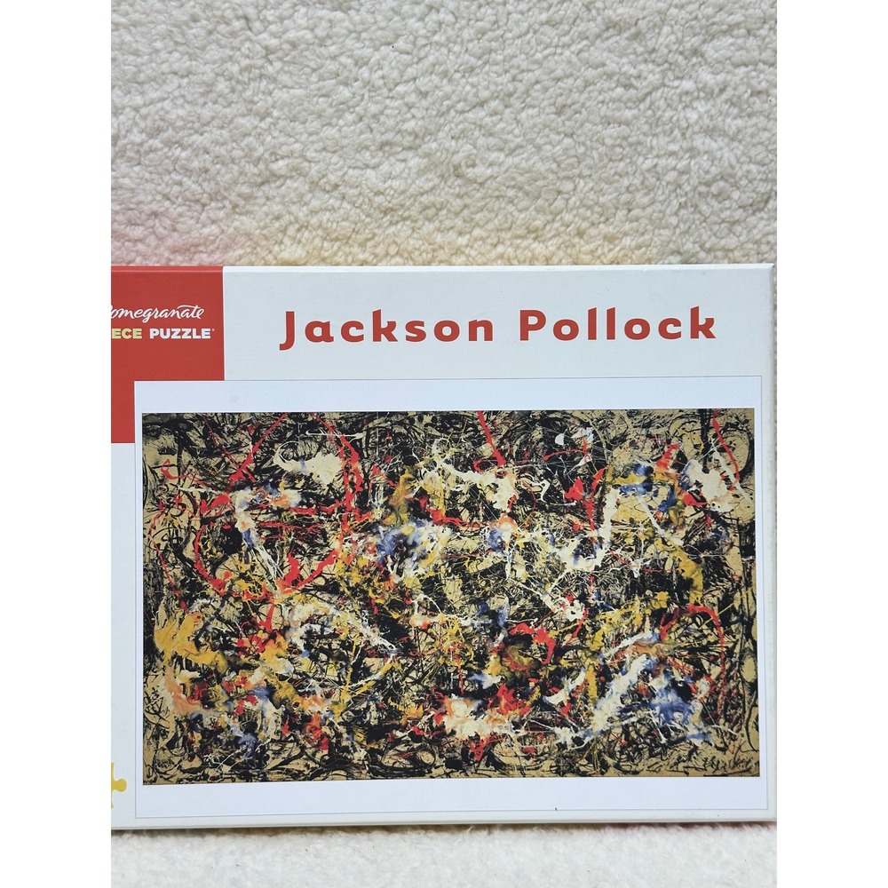 Pomegranate Jackson Pollock Convergence Puzzle Multicolor 1000 Piece Artpiece